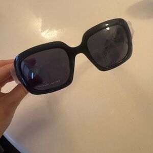 Marc Jacobs Glossy Black Sunglasses